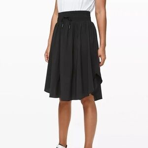 lululemon athletica Black A-Line Skirt
